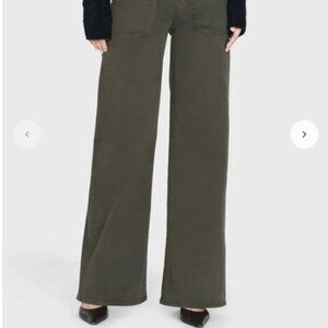 FRAME modern pocket pant 27 (Color:  Rich Military)